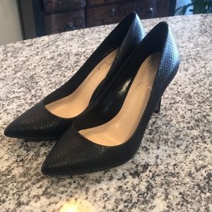 Jessica Simpson Snake Skin Pumps